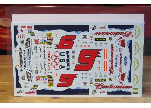 # 9 Bud Olympic Kasey Kahne 2010 Powerslide #124